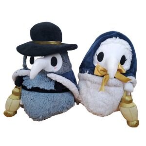 Mini Squishable Frosty Plague Doctor & Nurse Set